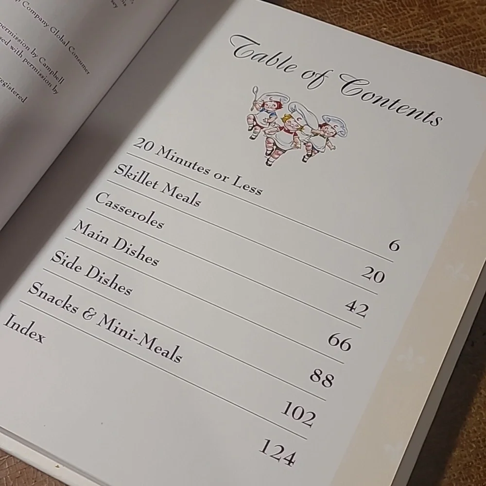 2001 Campbell's Classic Recipes Book Harcover - Picture 6 of 6